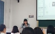 外国语学院毕业生何谨来我校举办讲座