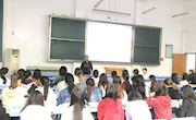 顶易科技发展有限公司应邀到外国语学院开展产学研实训项目交流会