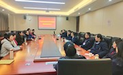 外国语学院赴洪都国际业务部洽谈合作